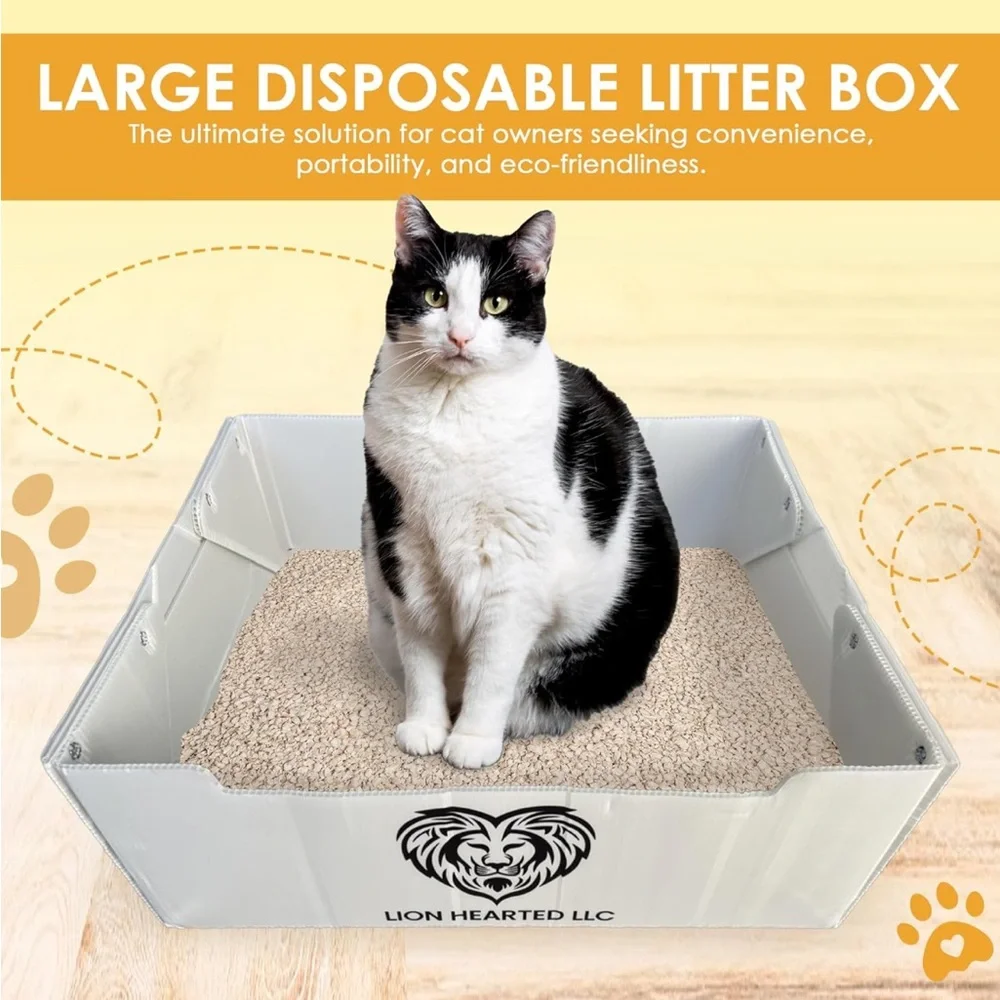 Disposable litter box